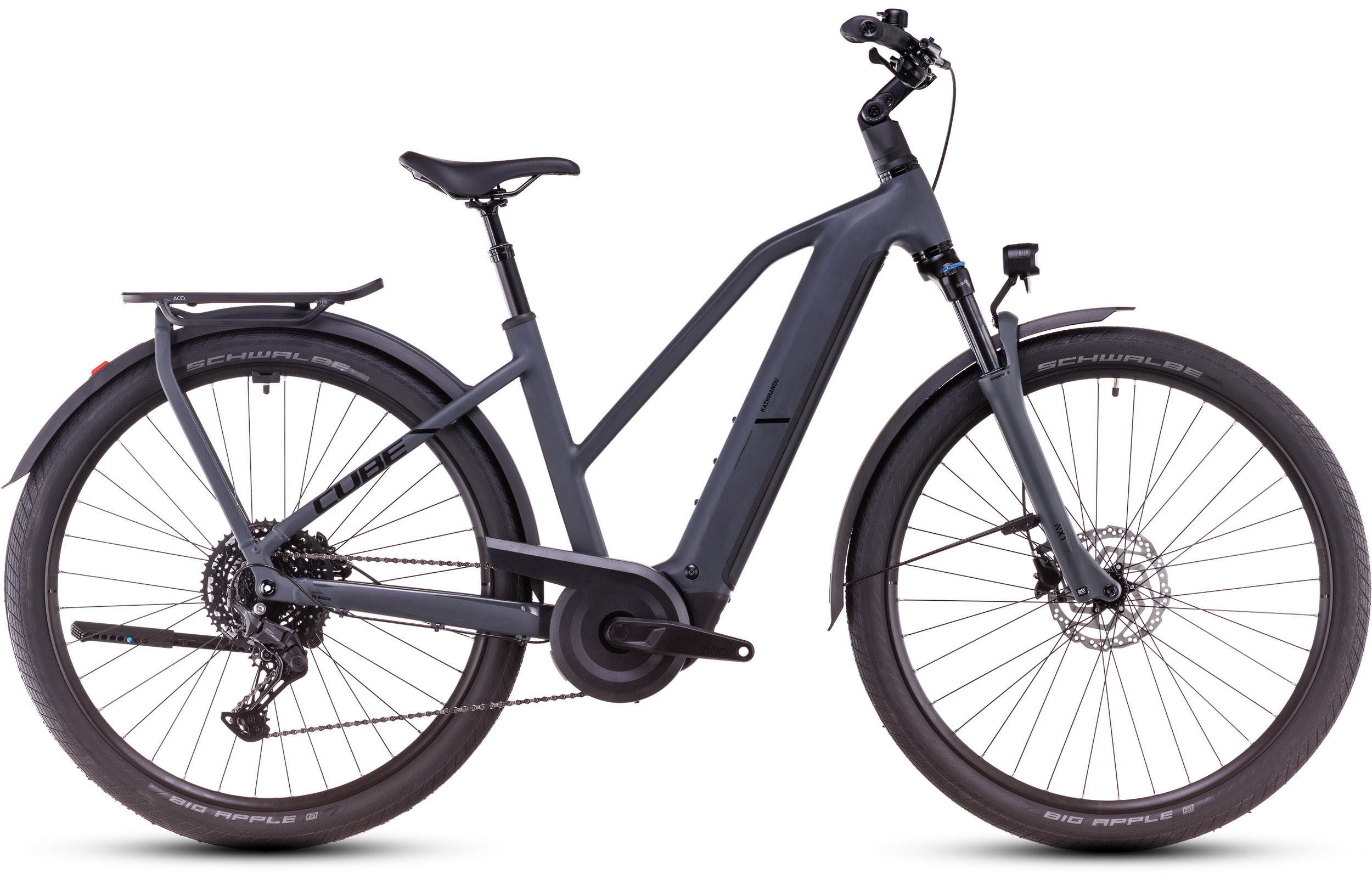 Cube Kathmandu Hybrid ONE 600 Lady shadowgrey´n´black