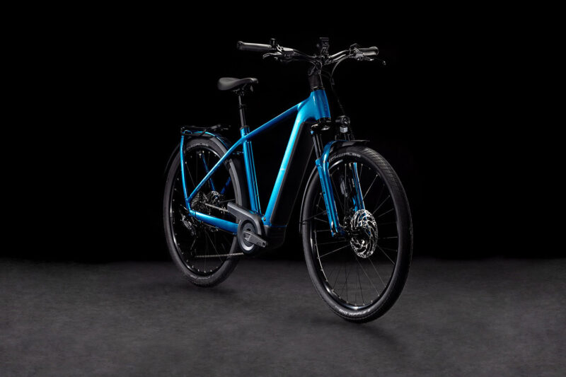 Cube Kathmandu Hybrid EX 800 electricblue´n´chrome – Bild 2