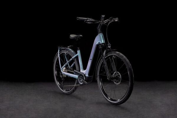 Cube Kathmandu Hybrid SLX 800 Easy Entry smaragdgrey´n´black – Bild 2