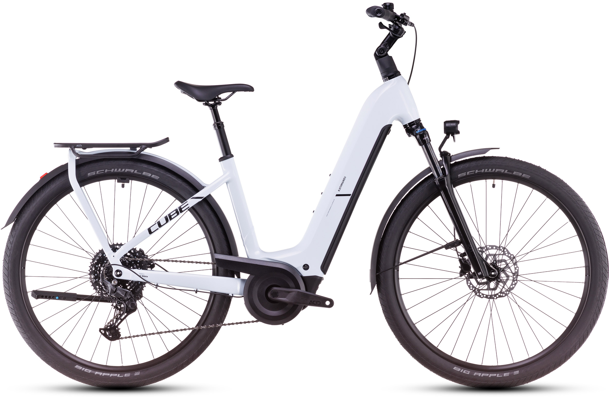 Cube Kathmandu Hybrid ONE 600 Easy Entry polarwhite´n´black